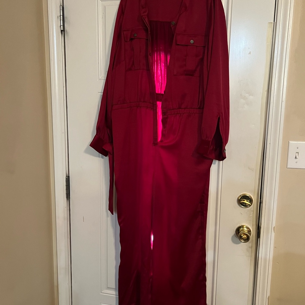Lane Bryant Red Pantsuit